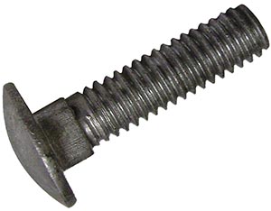 3/8-16 X 1-1/4 GR2 CARRIAGE BOLT BARE FULL THREAD 600/BOX